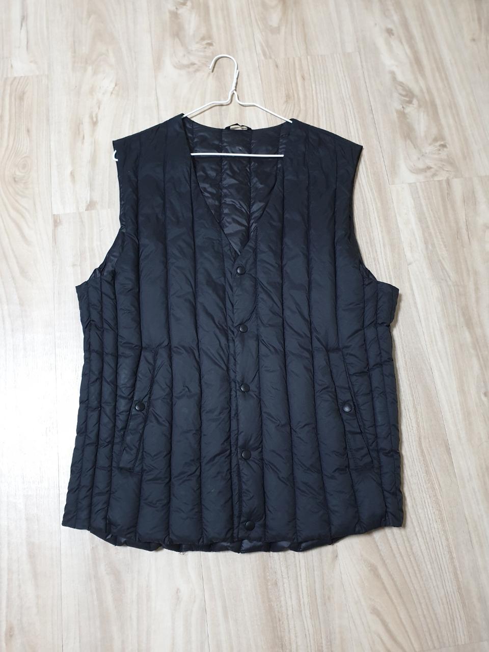 탑텐 거위털 패딩조끼 여성용100