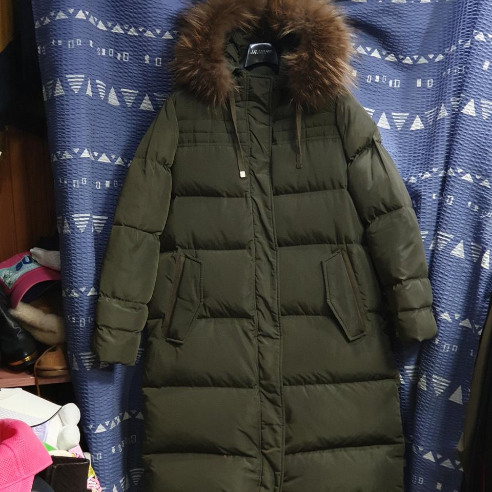 abfz.  라쿤퍼(탈착) 후드.  다운 패딩