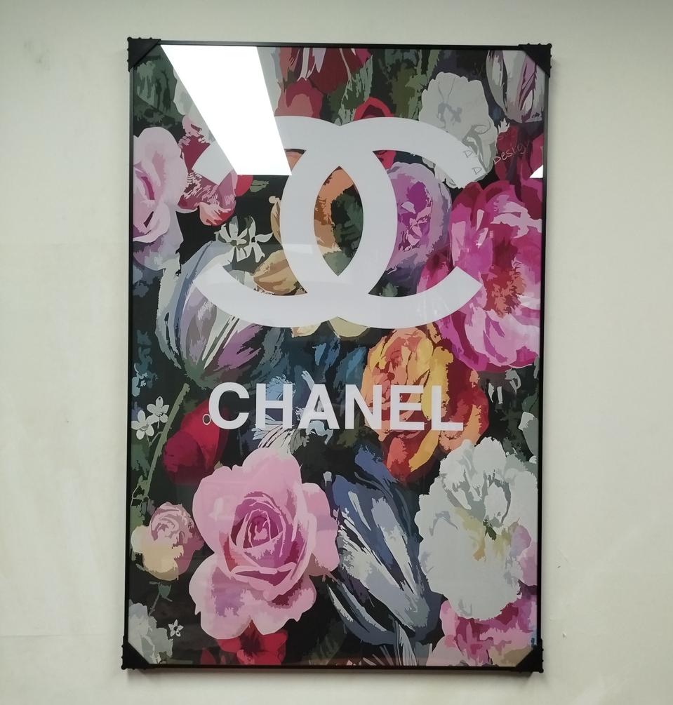 샤넬 꽃 인테리어 거실 명품 대형 그림액자 그림 액자 인테리어소품