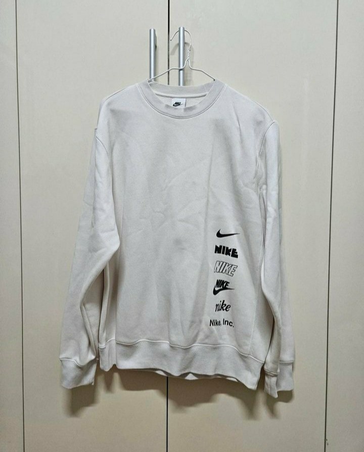 나이키 기모 맨투맨 정품(새상품) 남녀공용