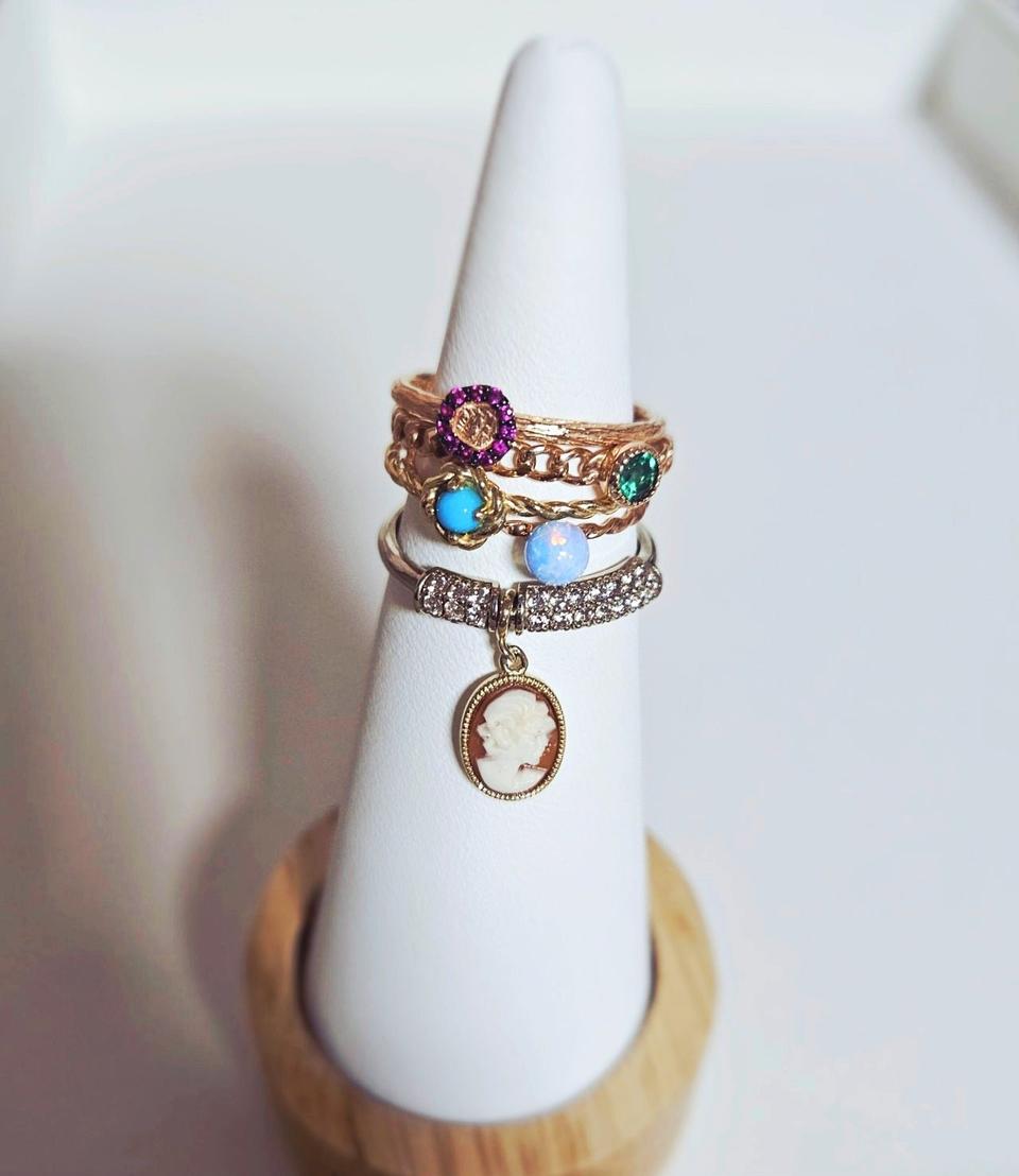 14k반지 레이어드반지 데일리링