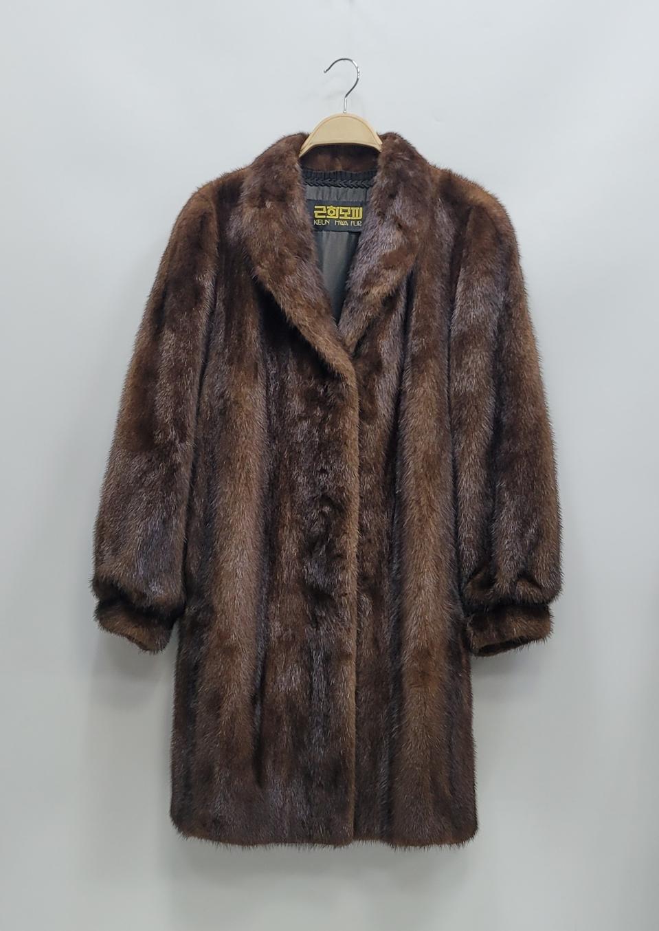 근화모피 사가 밍크 하프 코트 / 여 91-100-165