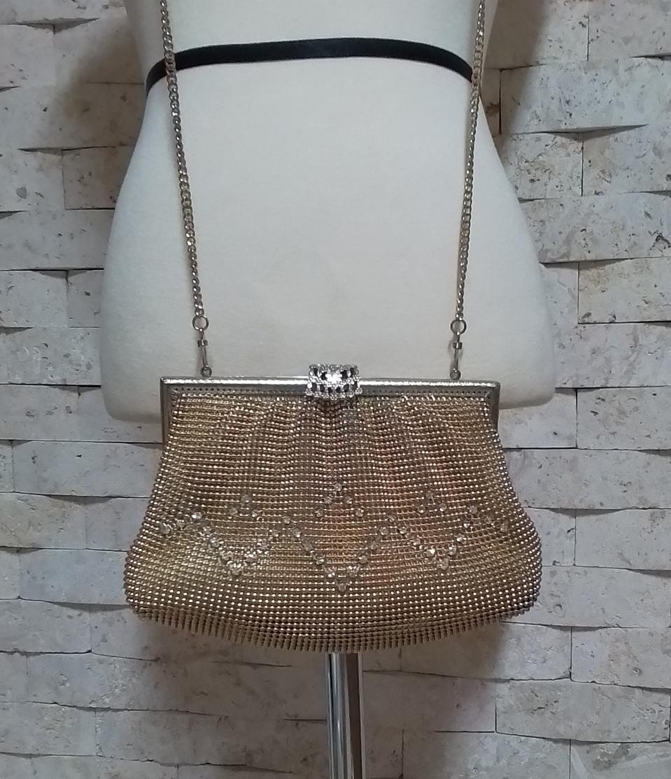 블링블링 골드 미니 크로스백