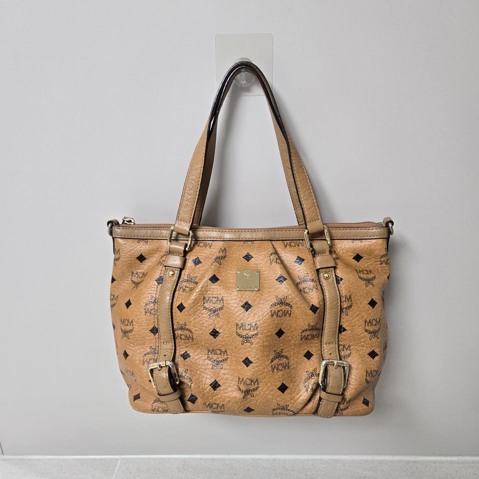 엠씨엠 MCM 황토 숄더백 토트백  5306