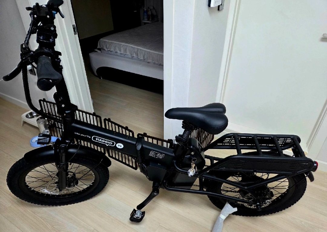 비아지오 VIAGGIO V6 전기자전거 팻바이크 140만원에 팝니다