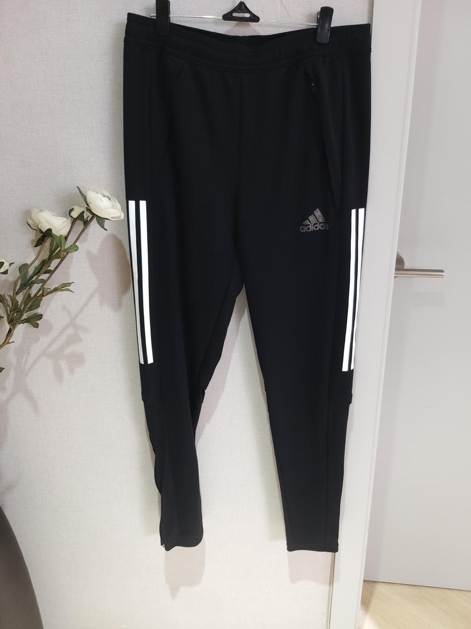 아디다스 3선 축구 Aeroready 트레이닝 바지 L