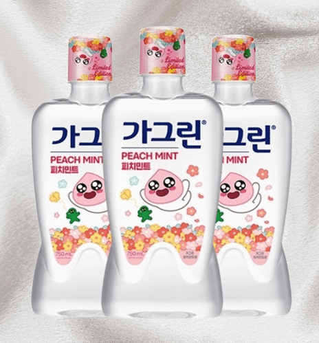 가그린 피치민트 750ml 3개 구강청결제