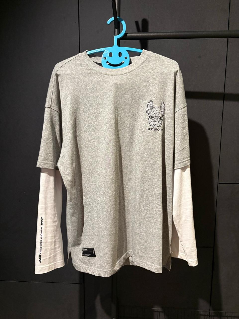 [중고/L/1~2회착용] 라이프워크 남성 긴팔티