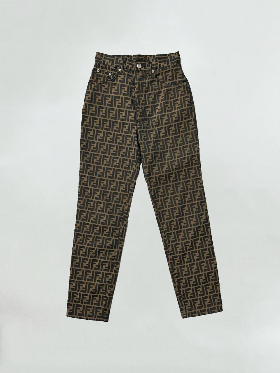 펜디 이태리 주카 로고 팬츠