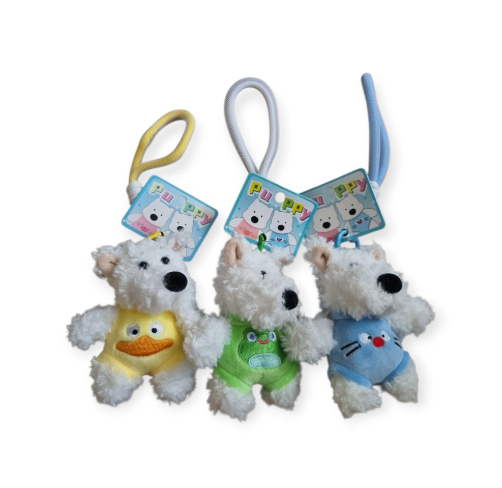 [미사용] 강아지키링 3개일괄