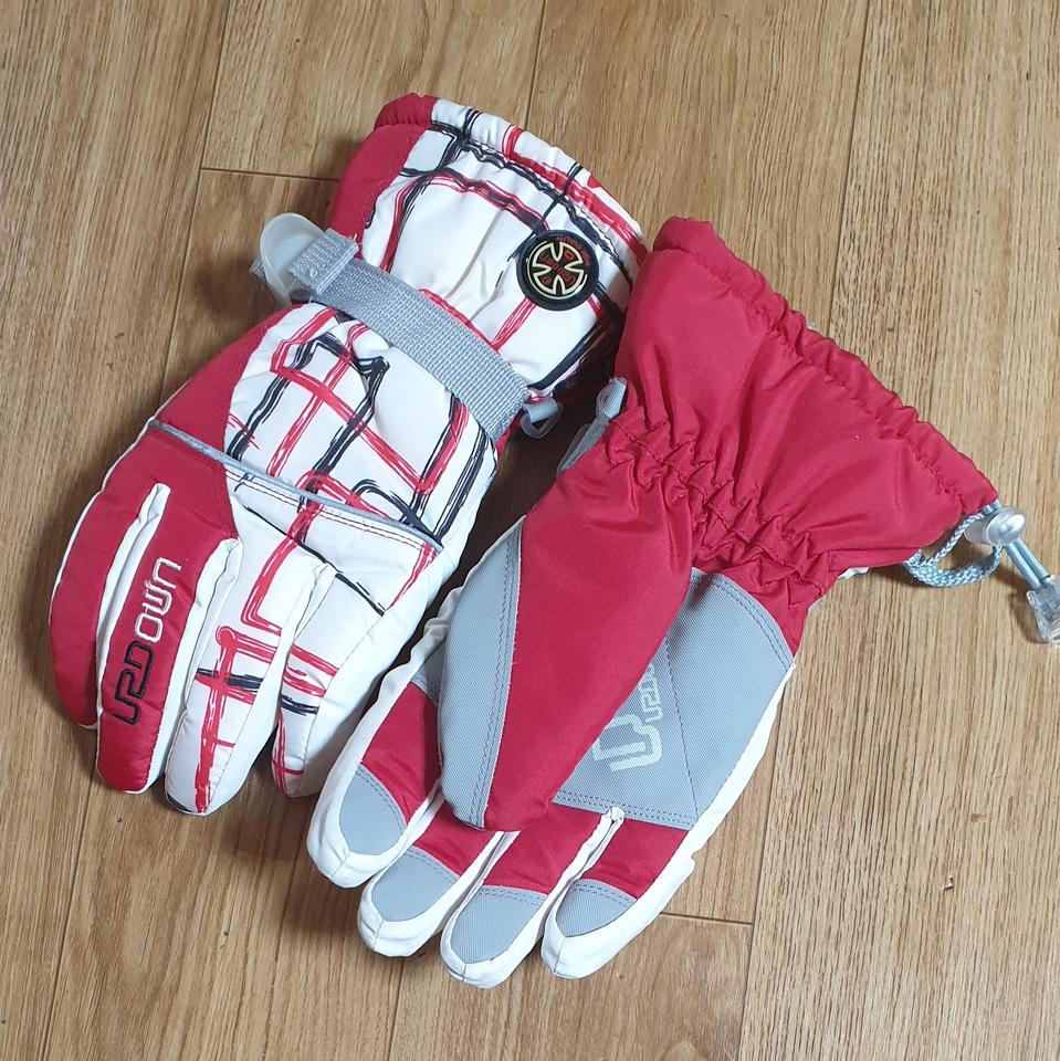 UP2DOWN 스키 장갑 여성 M 겨울 방한 기모 패딩