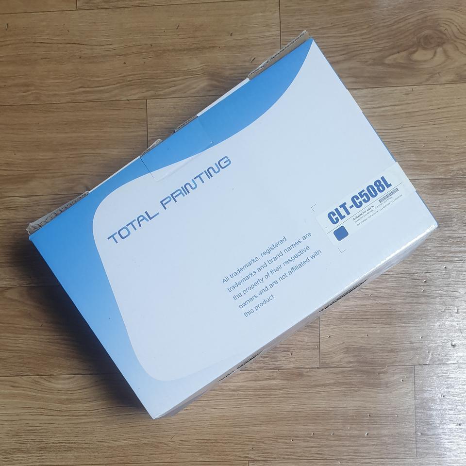 삼성 CLT-C508L 블루토너 컬러 레이저 프린터 복합기 정품 토너