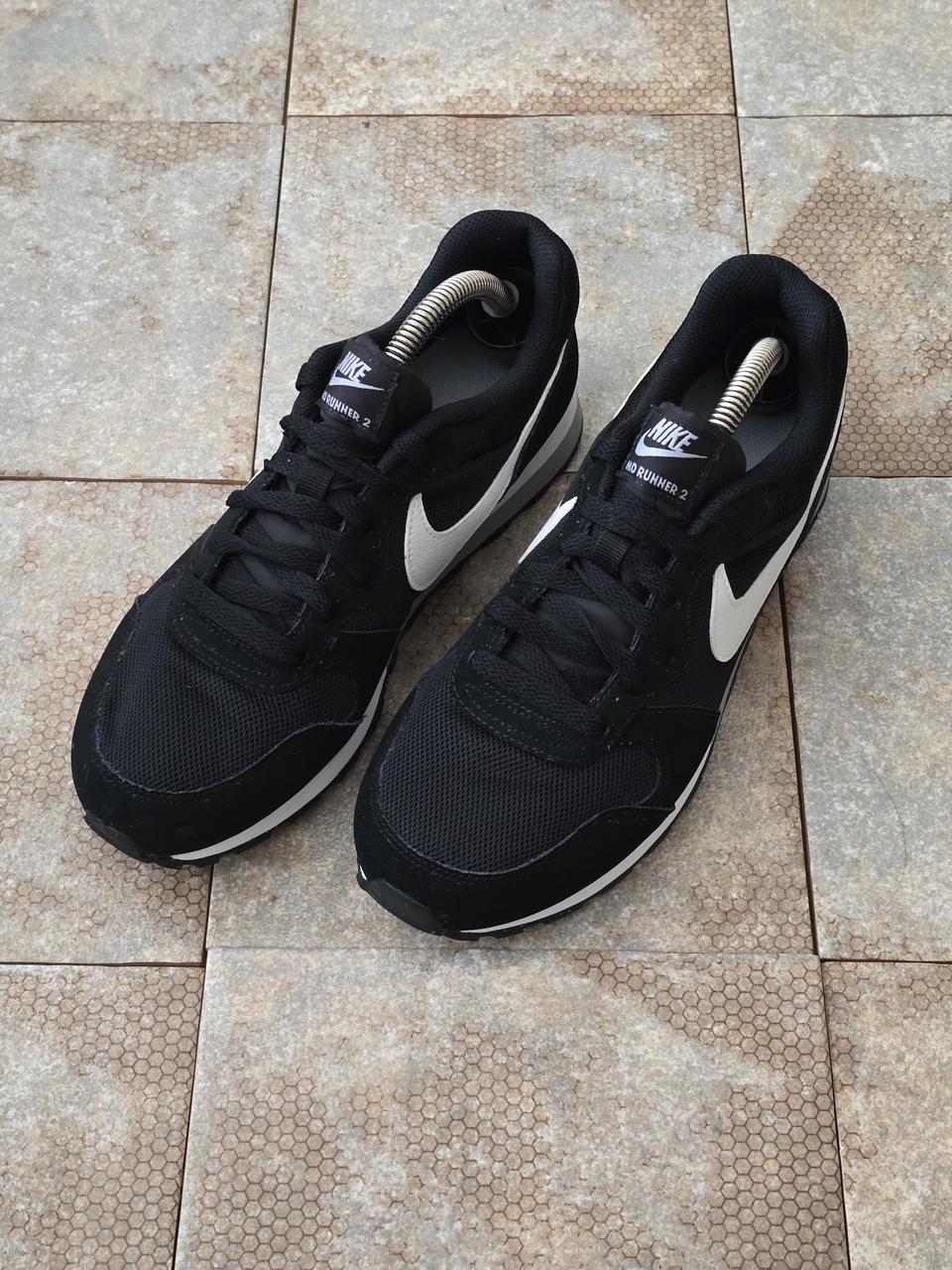 (245)나이키 md 러너 2 검흰 스니커즈 운동화