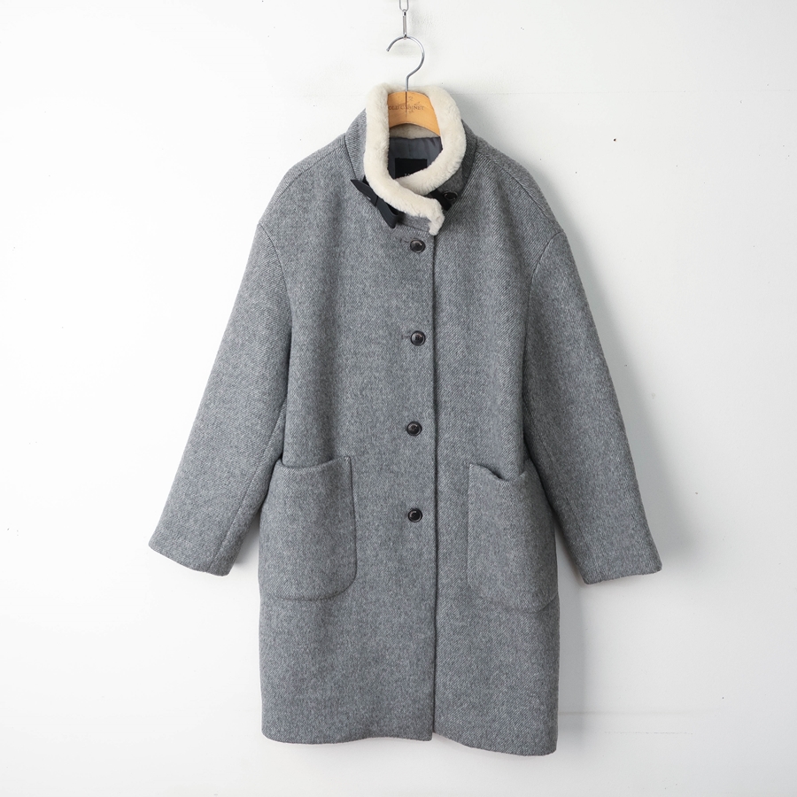 55/ZOOC 주크 울 코트