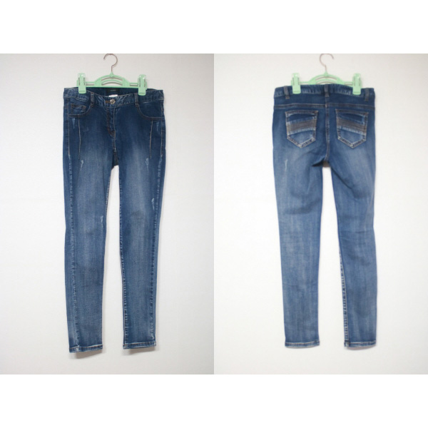 (55) 비키 VIKI 스판 스트레이트 청바지 (사이즈 55)