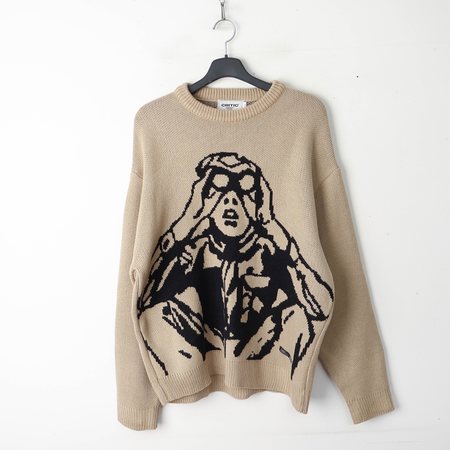 110/크리틱 오버핏 니트