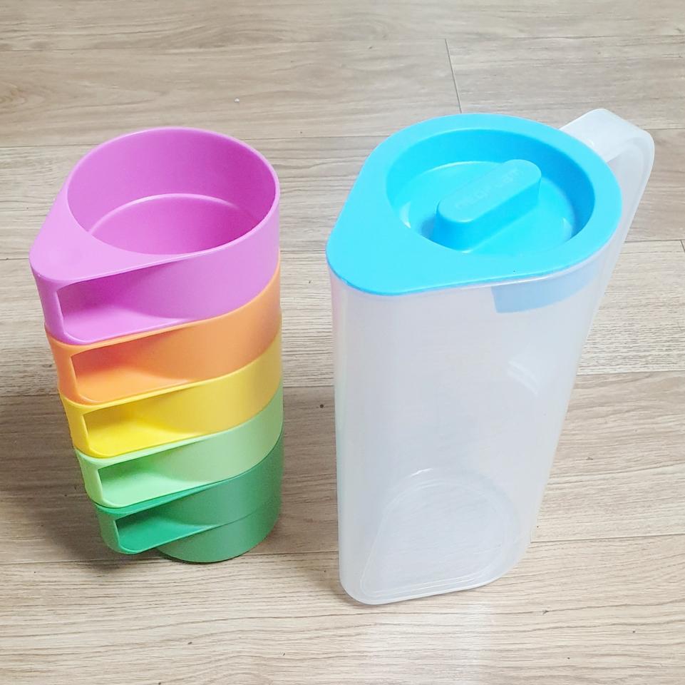 네오플램 드롭렛 물병+컵 세트 주방 용품