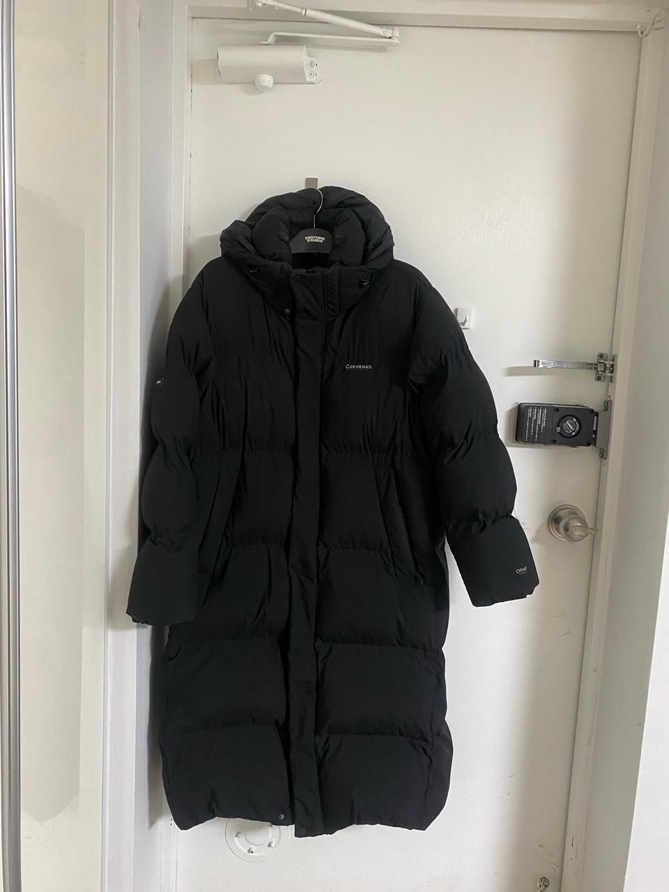 커버낫 롱패딩 105 검정