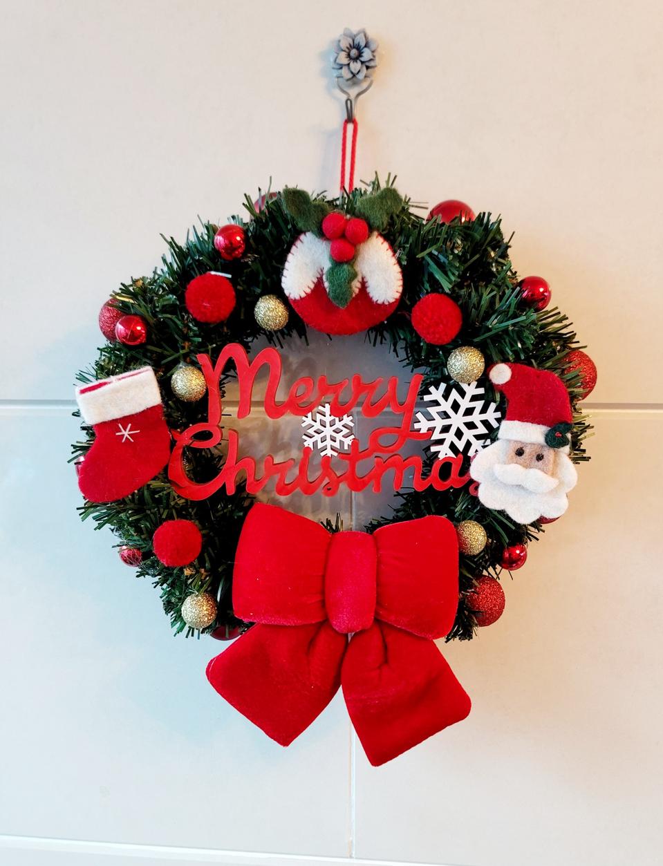 (새상품)세일가 크리스마스 리스/조화/트리/오너먼트