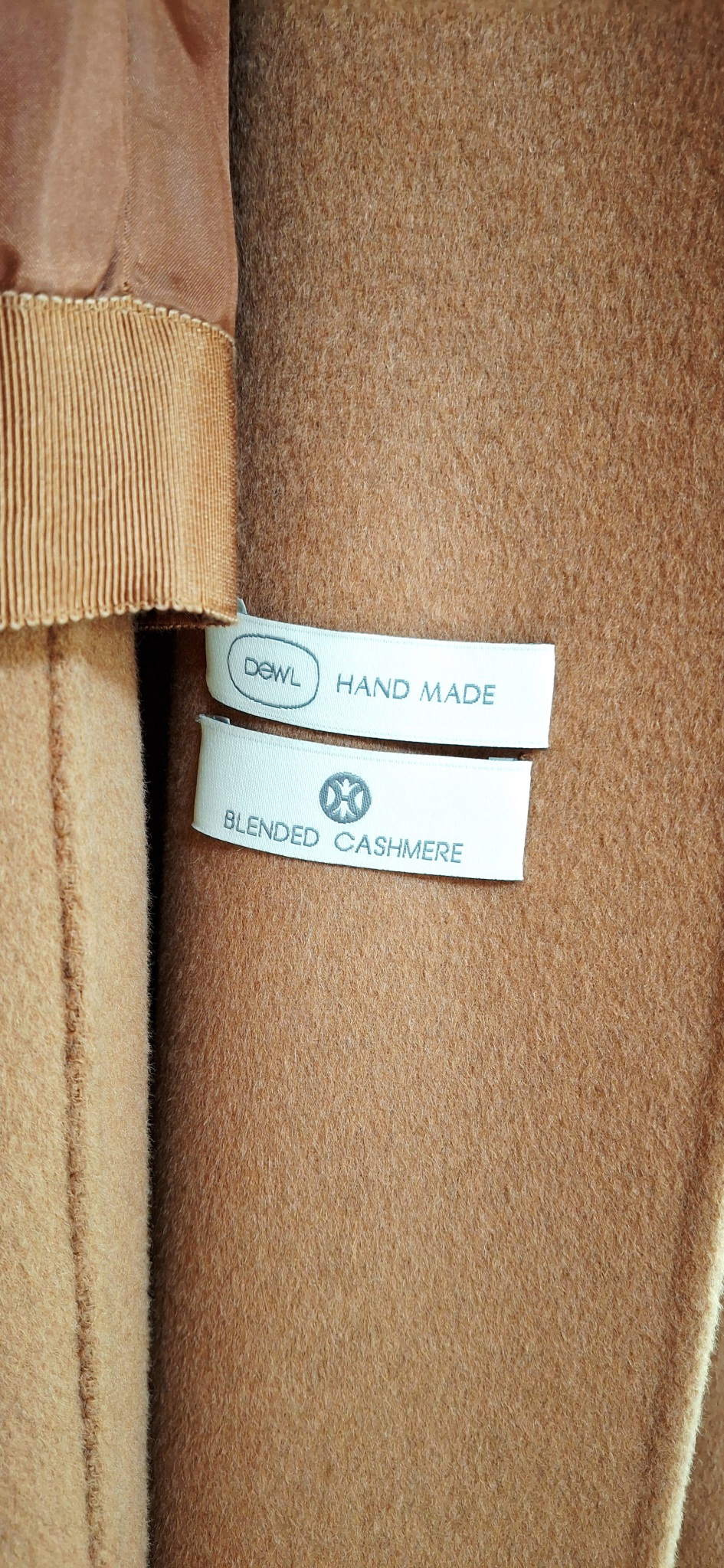 듀엘 캐시미어(32%) 핸드메이드 롱코트