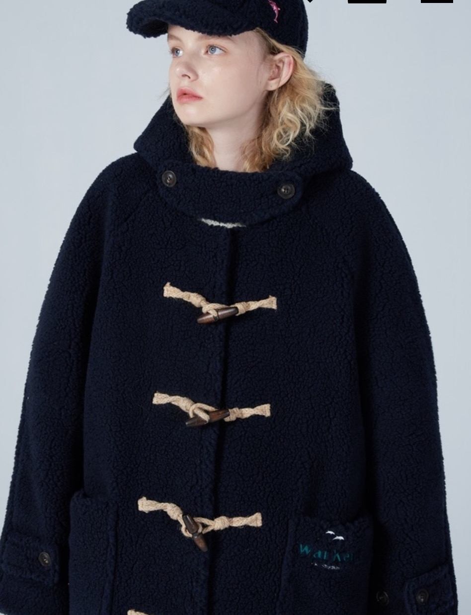 wai kei 더플 쉐르파 패딩