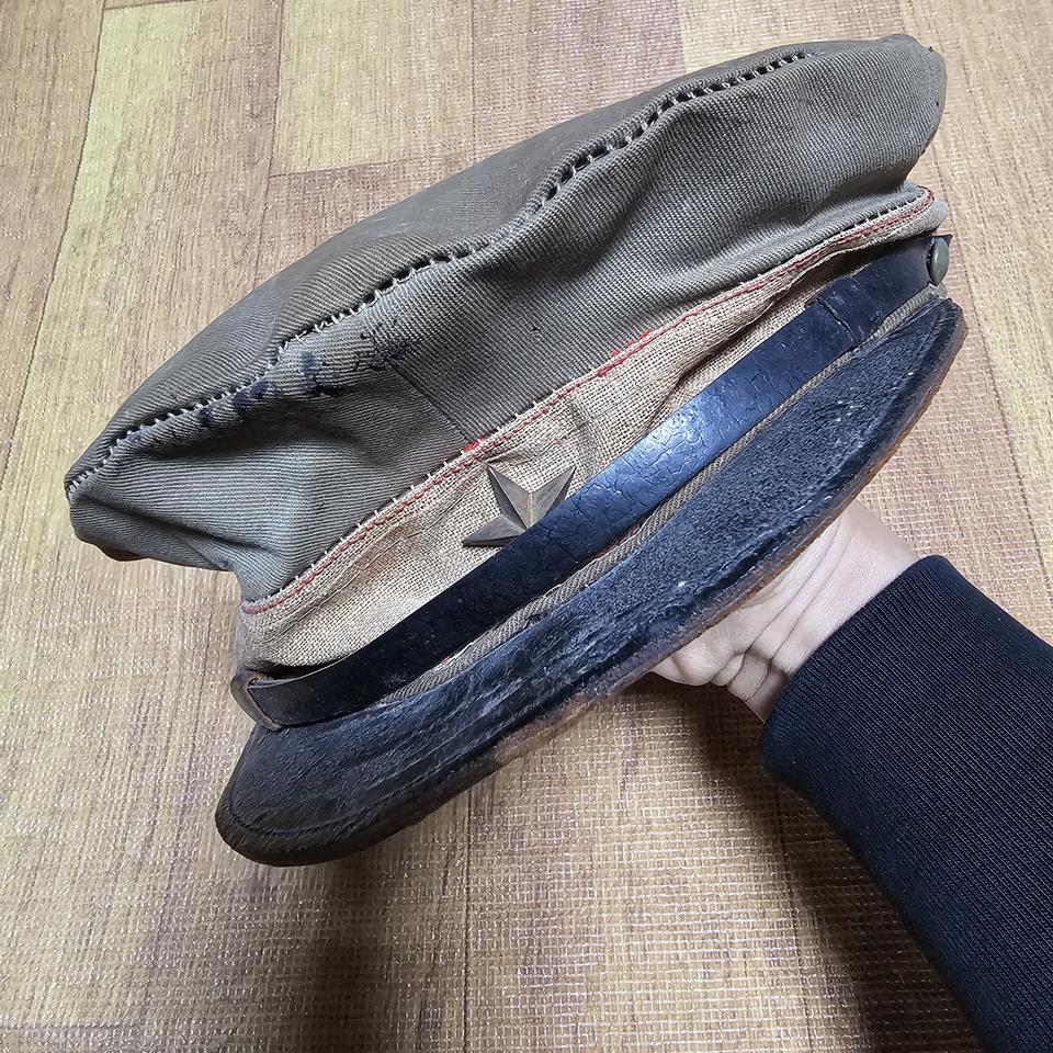 20s 대정시대 구일본군 준사관제식모53~54사이즈(박물관급)