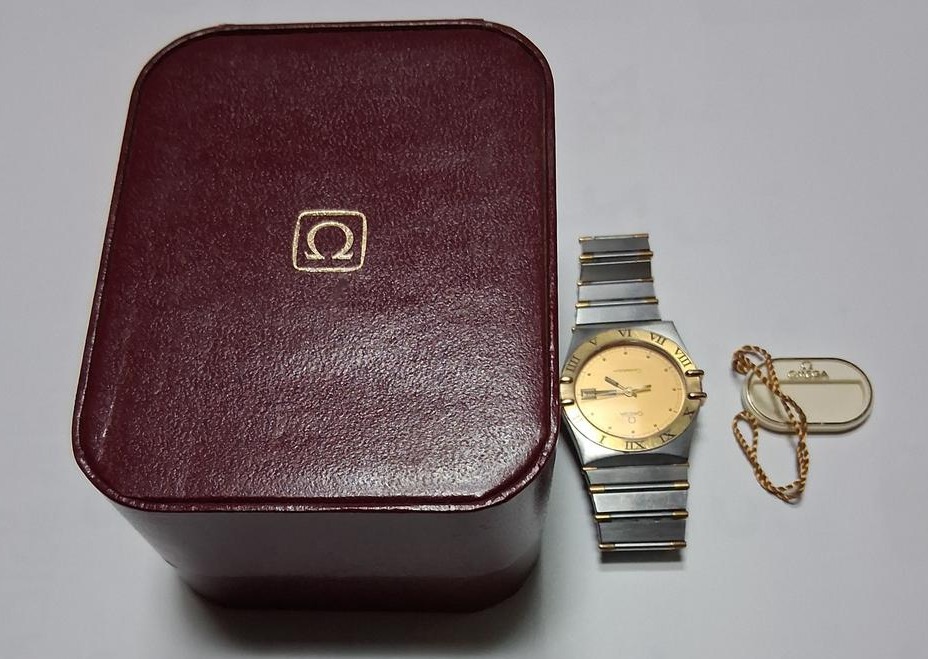 오메가18k콤비 컨스틸레이션32mm