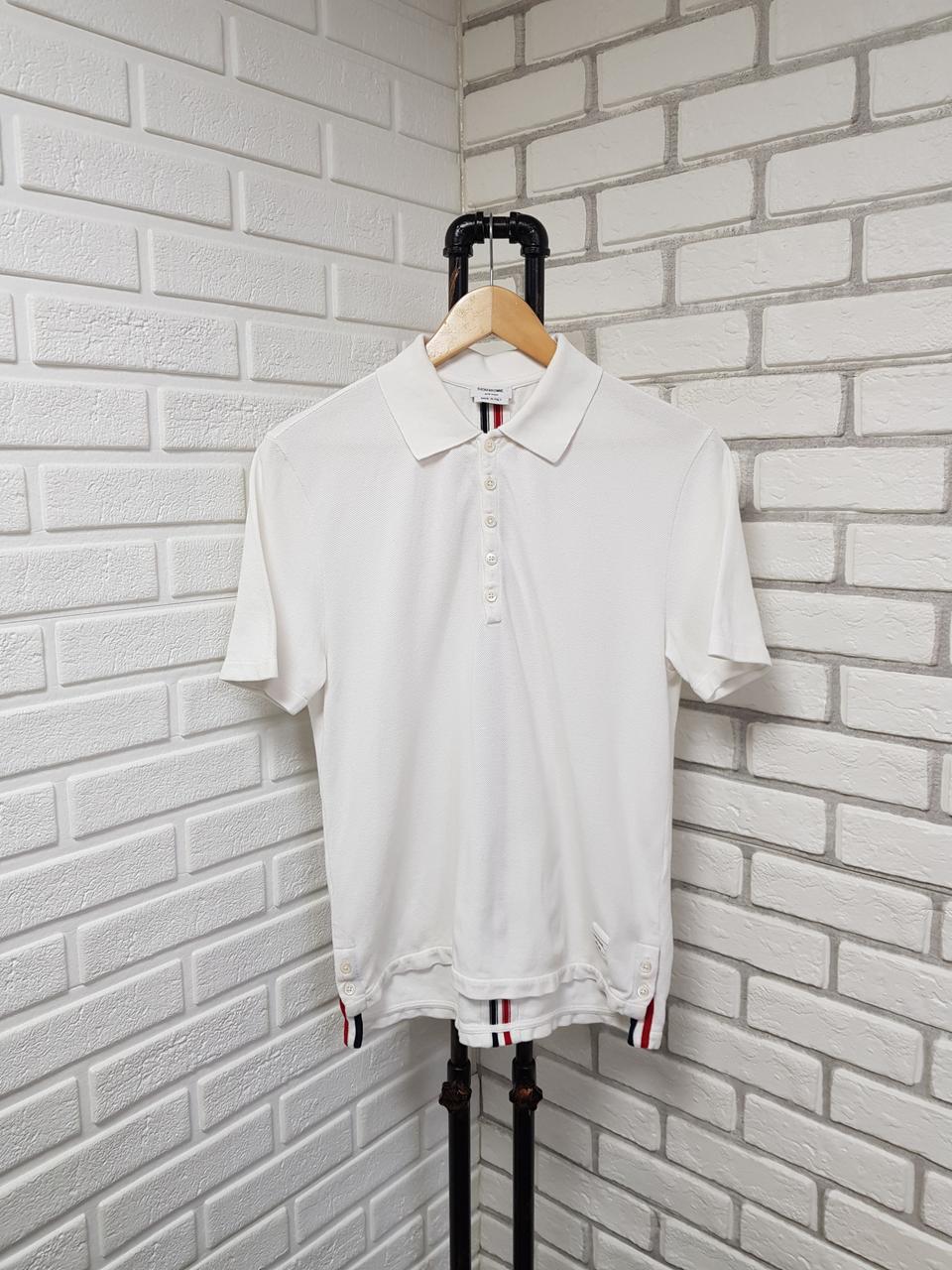 [2/정품] 톰브라운 백삼선 pk반팔티