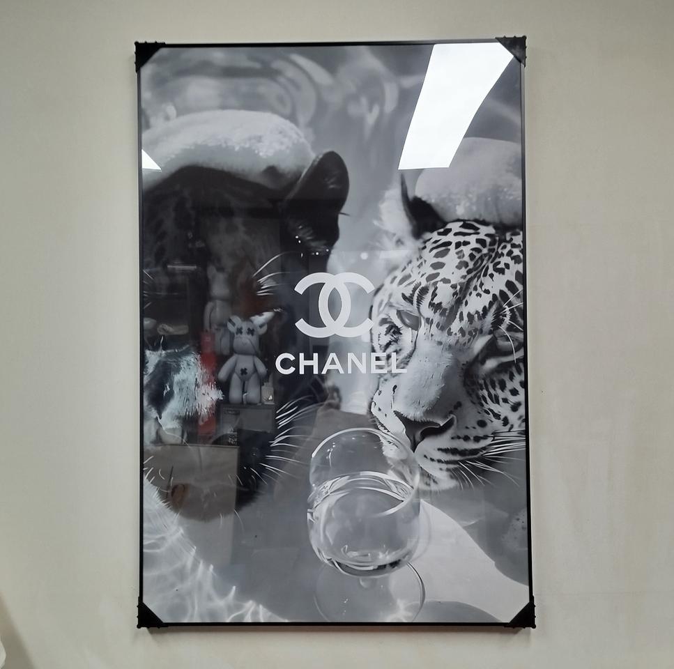 샤넬그림 샤넬액자 샤넬백 동물그림 그림액자 그림 액자 인테리어소품