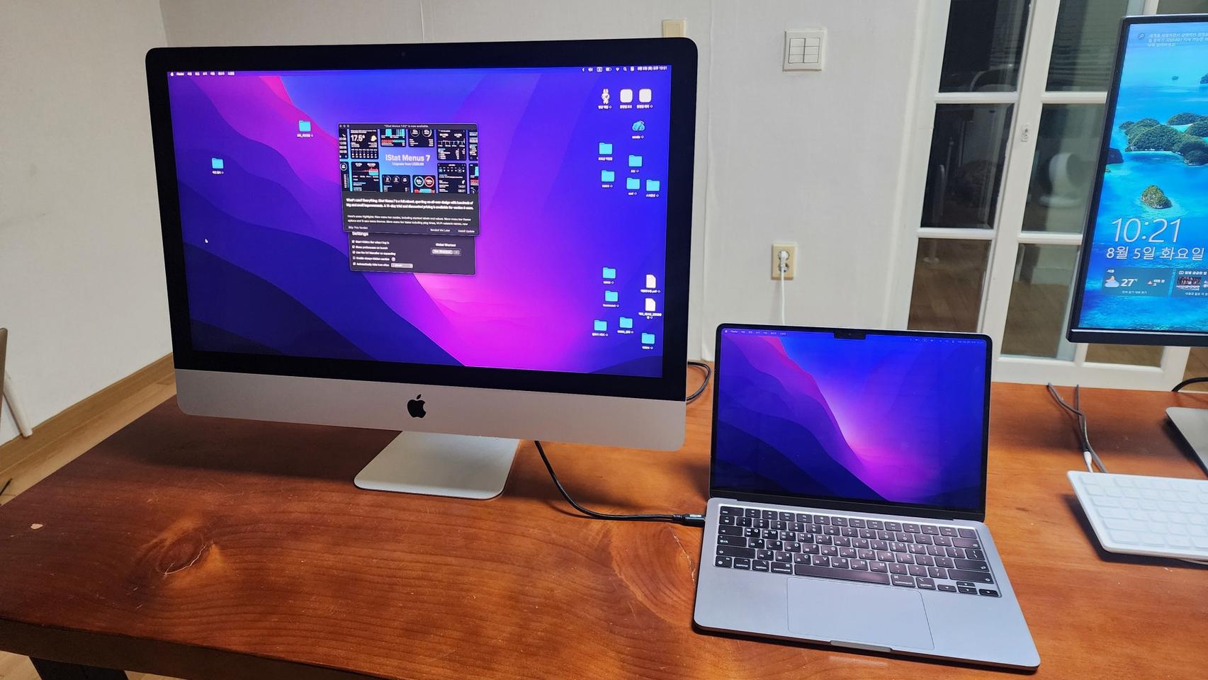 아이맥 개조 5k모니터