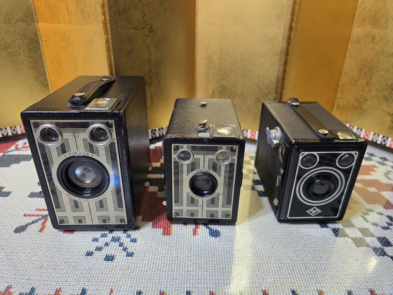 빈티지 브로우니/아그파 박스카메라 세점