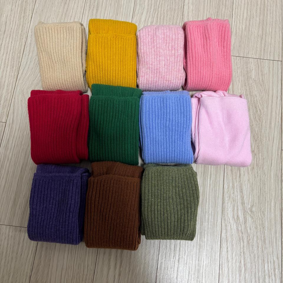 [새상품] 컬러 양말 11켤레 일괄 판매