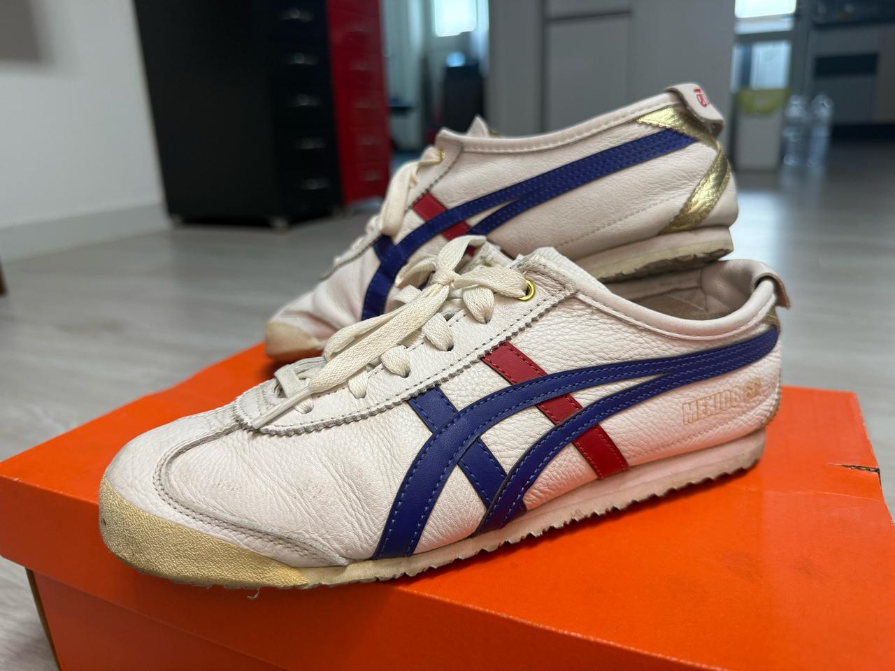 [245] 오니츠카타이거(W) D507L 멕시코 66 화이트 다크블루