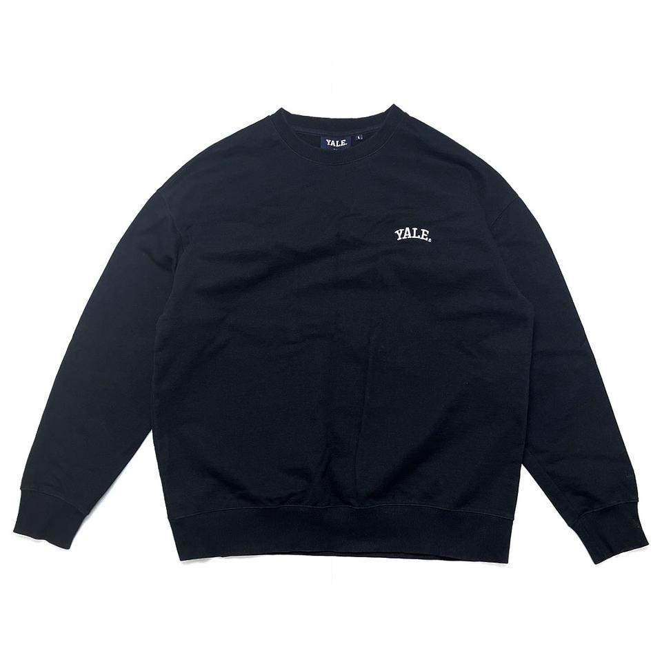 예일 자수 로고 맨투맨