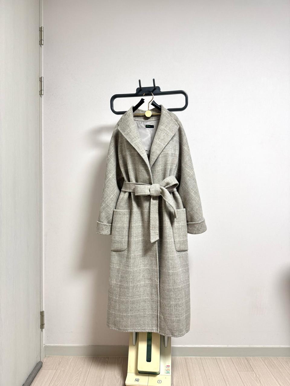 베네통 핸드메이드 울코트