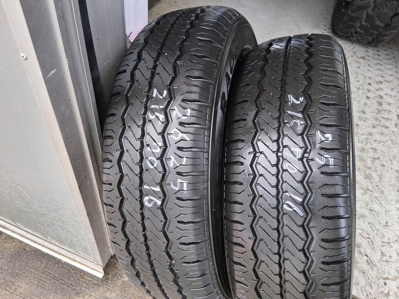 한국25년 스타렉스2157016중고타이어2개 양주동두천의정부포천싼타이어