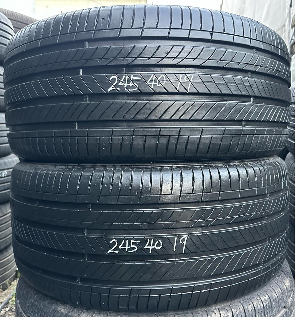 245 40 19한국중고타이어2개2454019