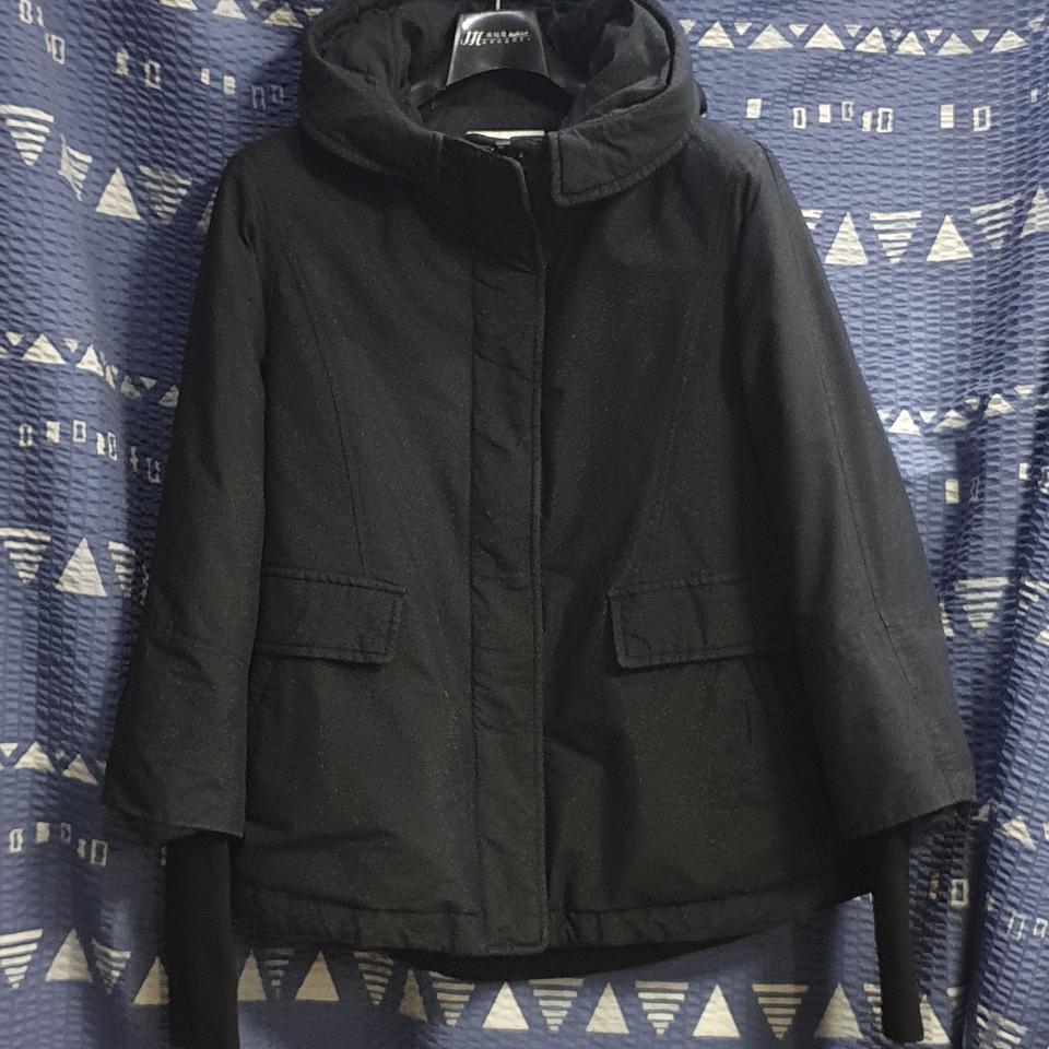 SJ 와니 덕다운 후드 숏 패딩 자켓