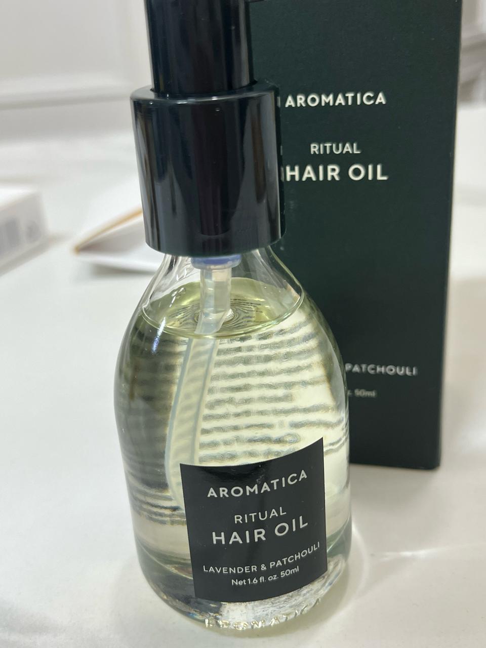 미사용 새것! 아로마티카 헤어오일 라벤더