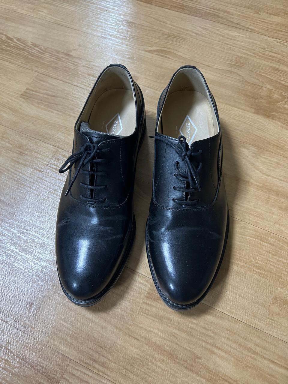 지오지아 남성 구두 260 블랙