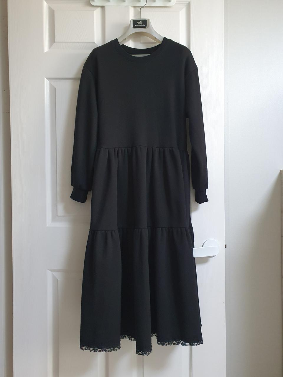 (상태좋음) 오버핏 기모 롱원피스 66~99