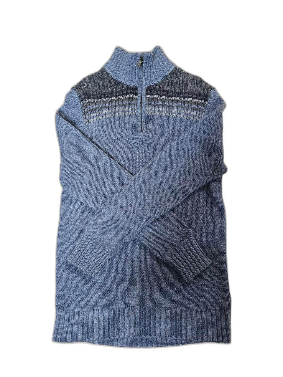 바나나리퍼블릭 반집업 니트 L