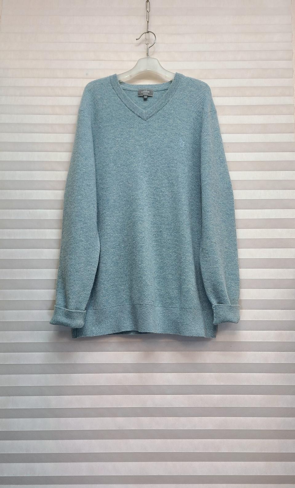 헤지스> 캐시미어100 브이넥 니트