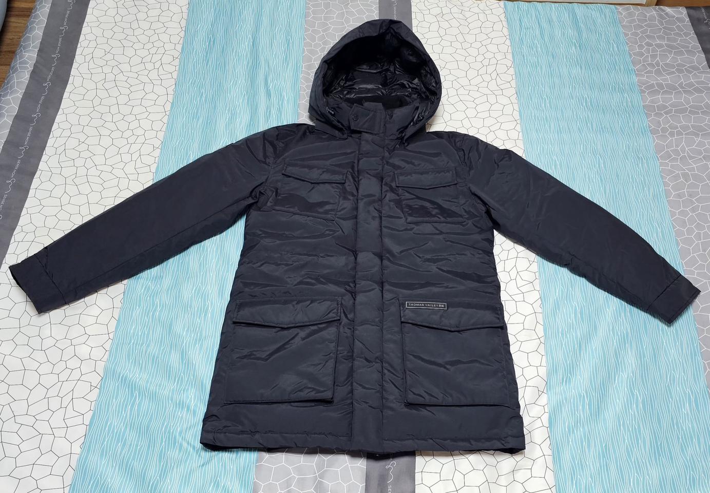 구스다운 하프 점퍼 / L사이즈 - 남성용