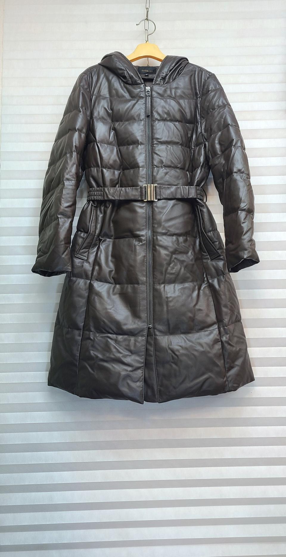 카시바디> 24fw 양가죽 구스다운 벨트 패딩 (359천원)