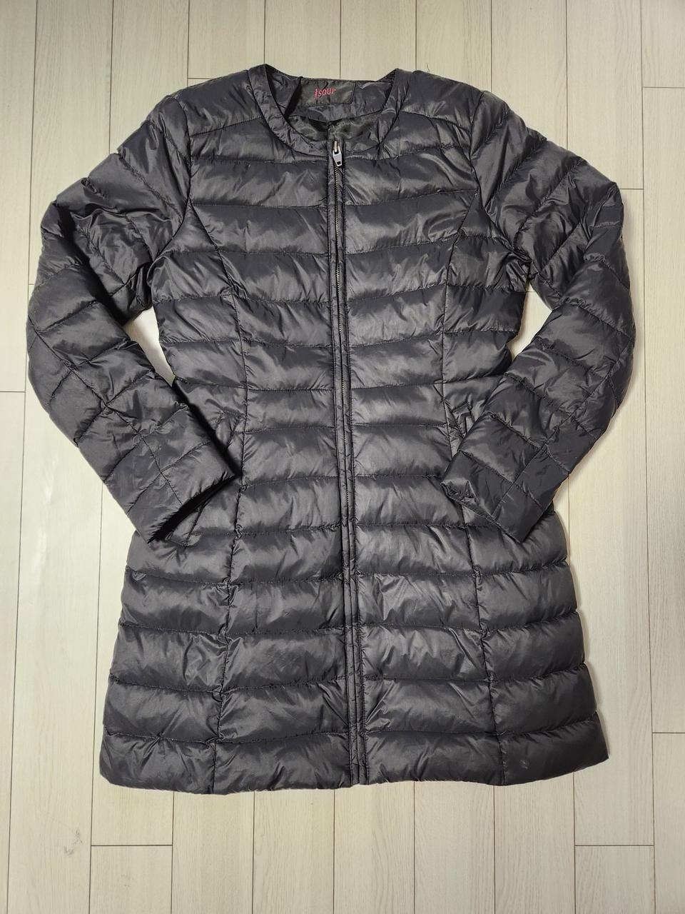 SOUP 경량 롱패딩 사이즈66사용감 좀 있지만 깨끗한편이에요^^