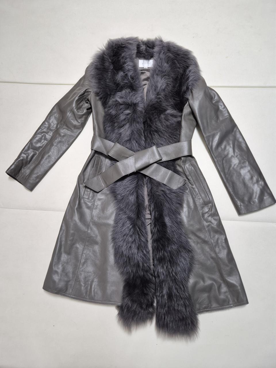 HASSTIGE양가죽+천연폭스코트(90)