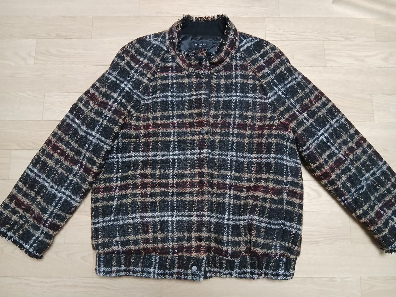 여성 체크 점퍼(77)