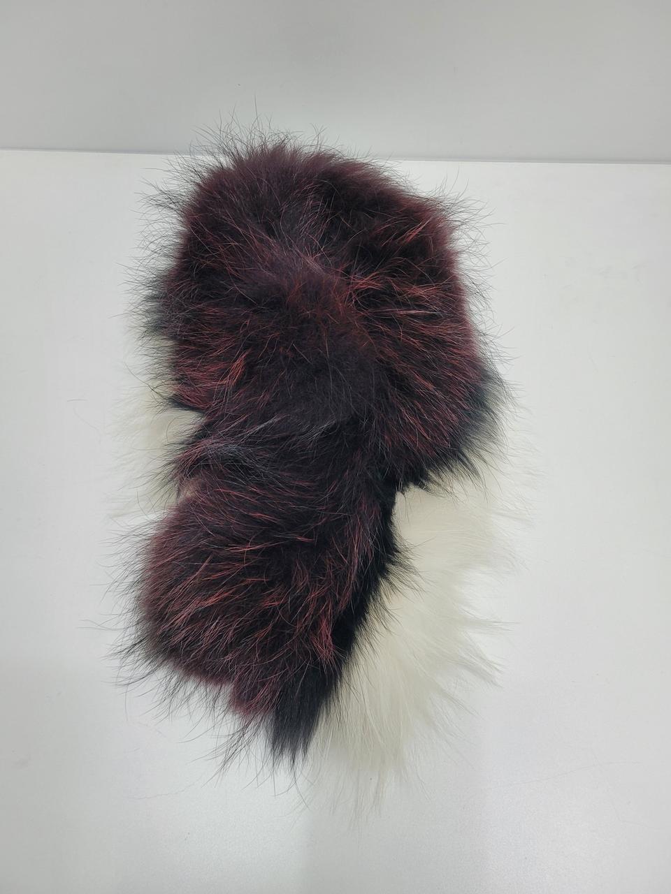 JILL 질 바이 질스튜어트 너구리퍼 머플러 목도리