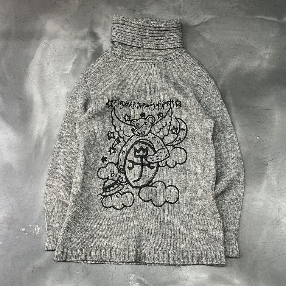 까스텔바작 자수 터틀넥 스웨터 y14646